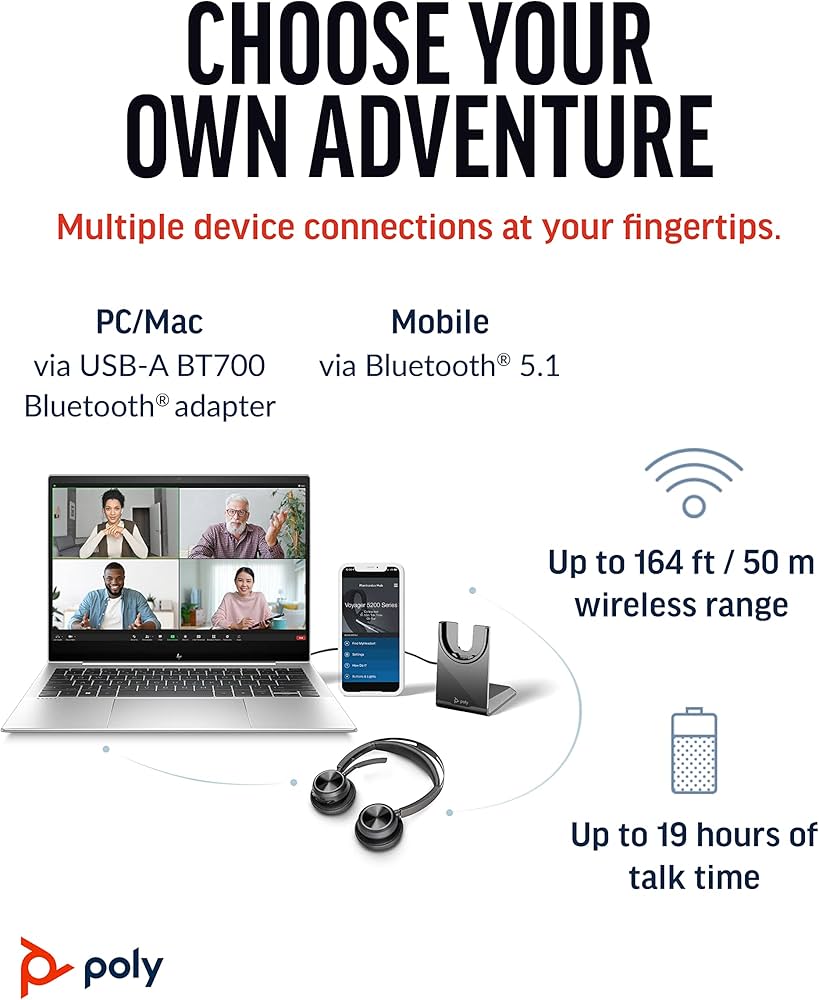 Amazon.co.jp: Poly Voyager Focus 2 UC ワイヤレス ヘッドセット Amazon.co.jp: Poly Voyager Focus 2 UC ワイヤレス ヘッドセット